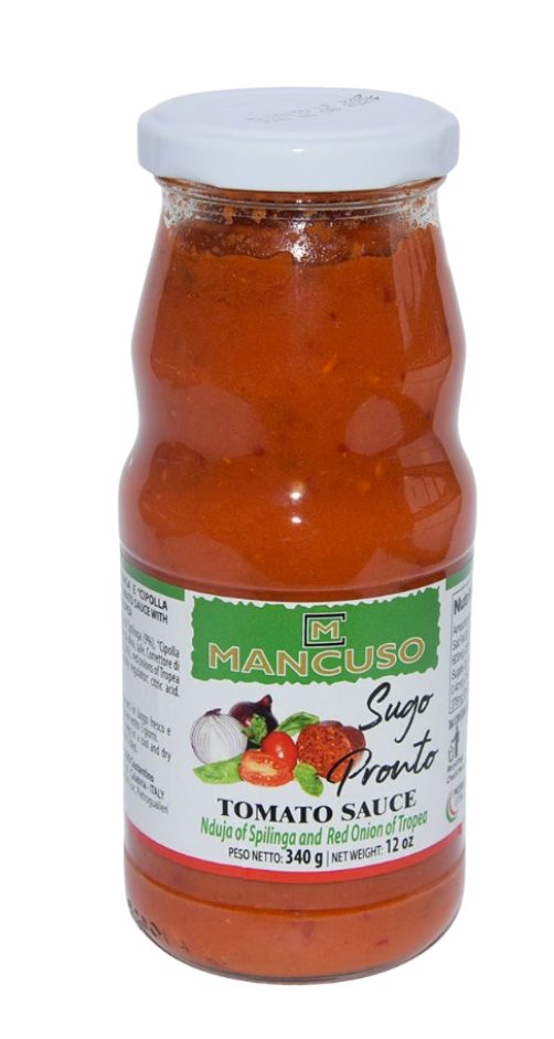 现成酱料 —— 采用斯皮林加辣香肠(’Nduja)与“卡拉布里亚特罗佩亚红洋葱”制作