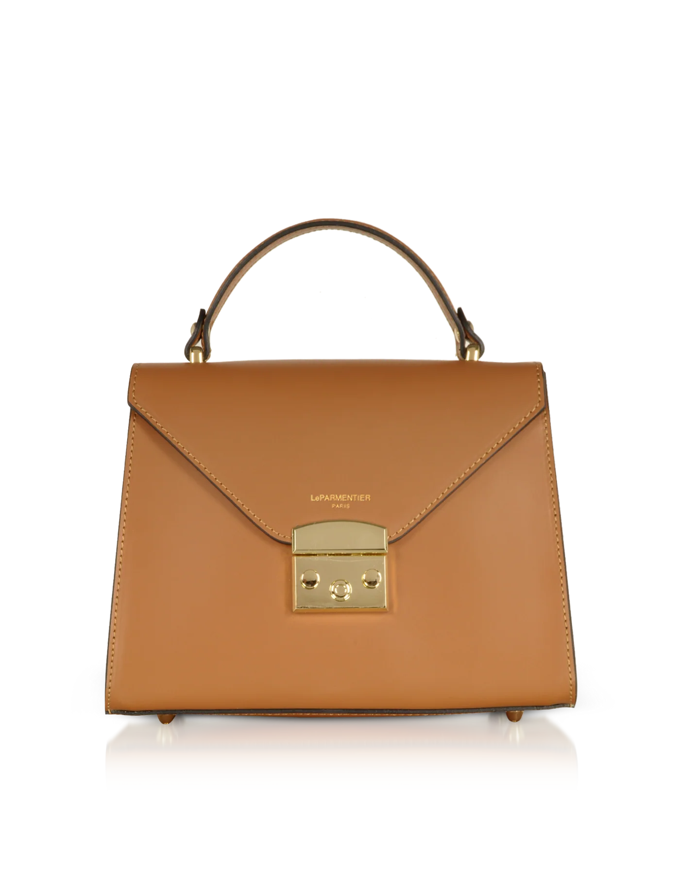 Peggy Leather Top Handle Satchel Bag