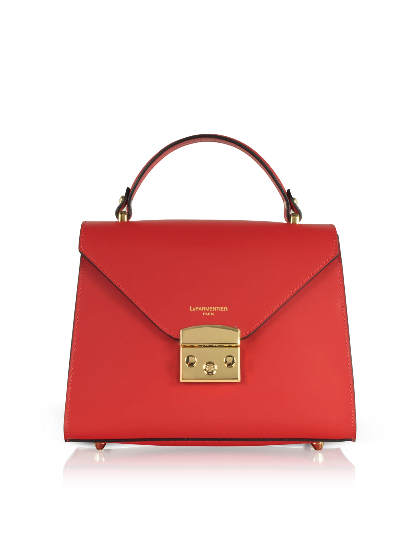 Peggy Leather Top Handle Satchel Bag