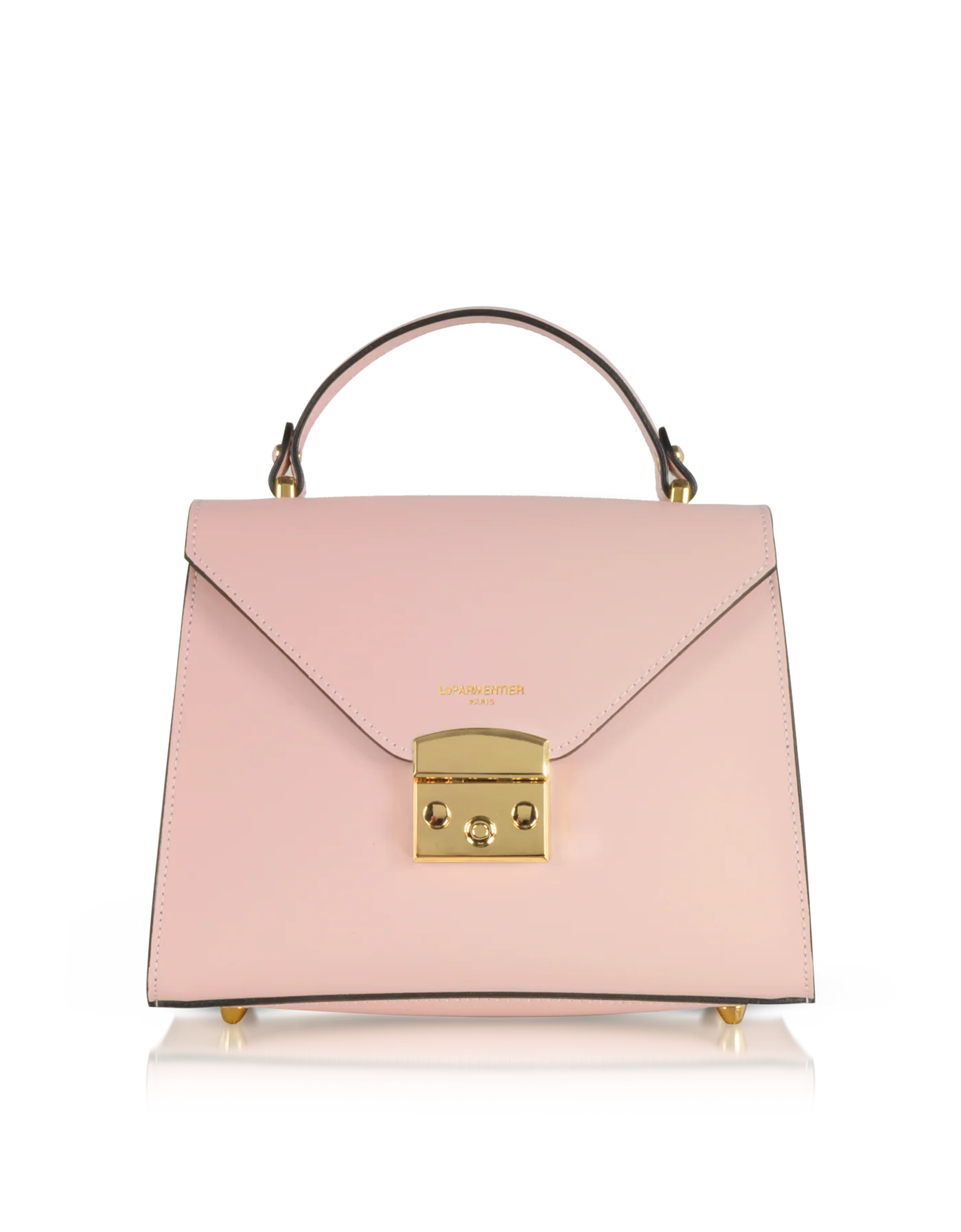 Peggy Leather Top Handle Satchel Bag