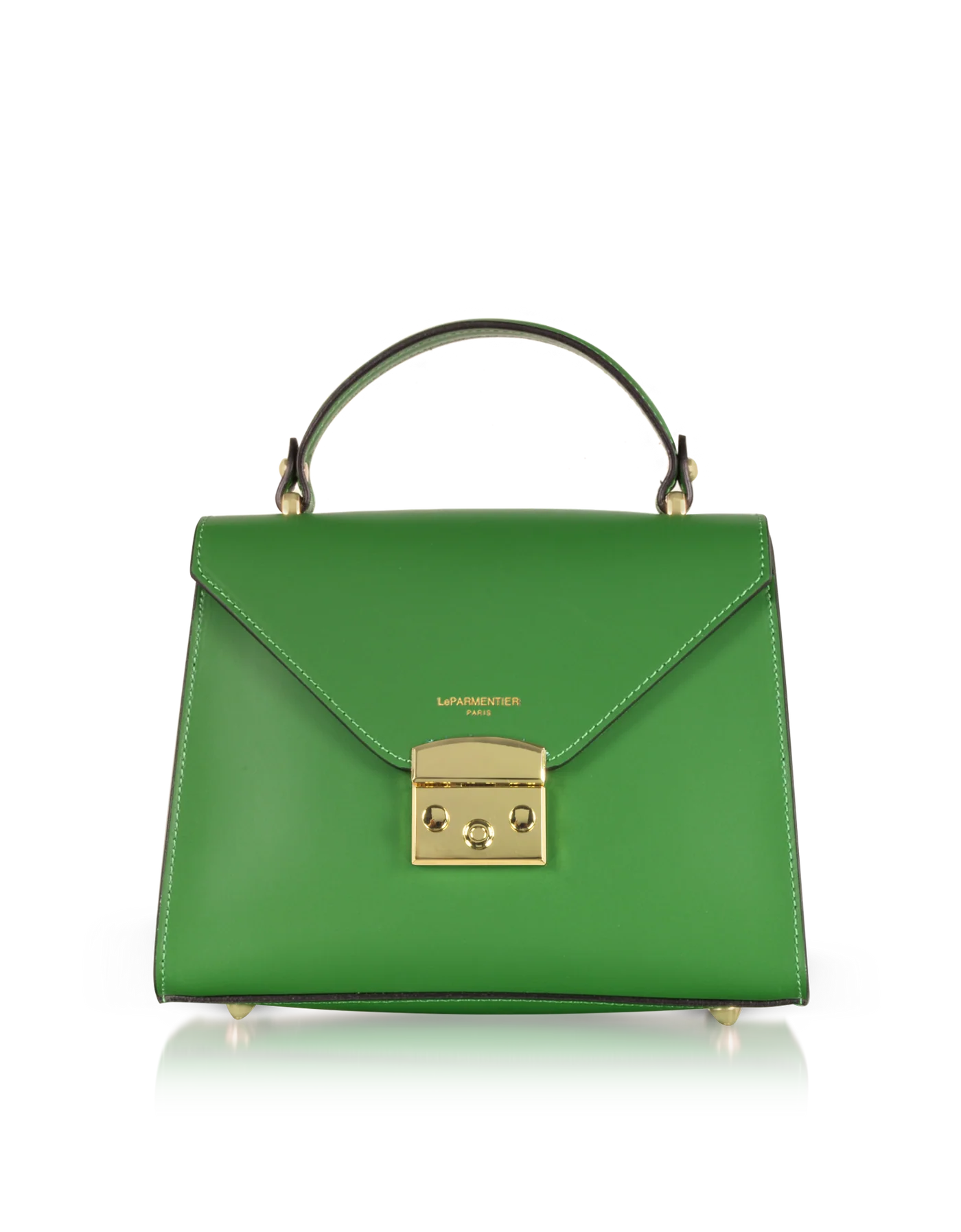 Peggy Leather Top Handle Satchel Bag